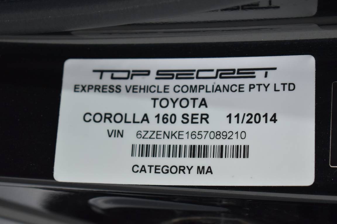 2014 Toyota Corolla Fielder 1.5L HYBRID 5 SEATER