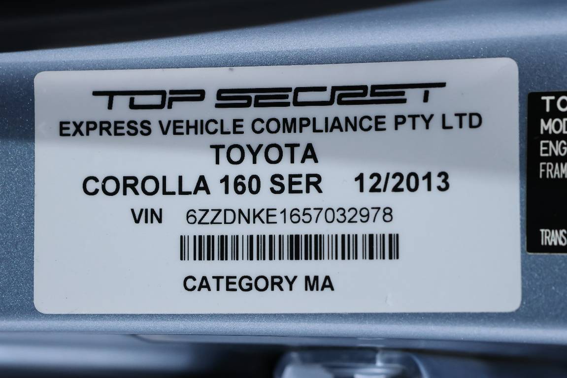 2014 Toyota Corolla Fielder 1.5L HYBRID 5 SEATER