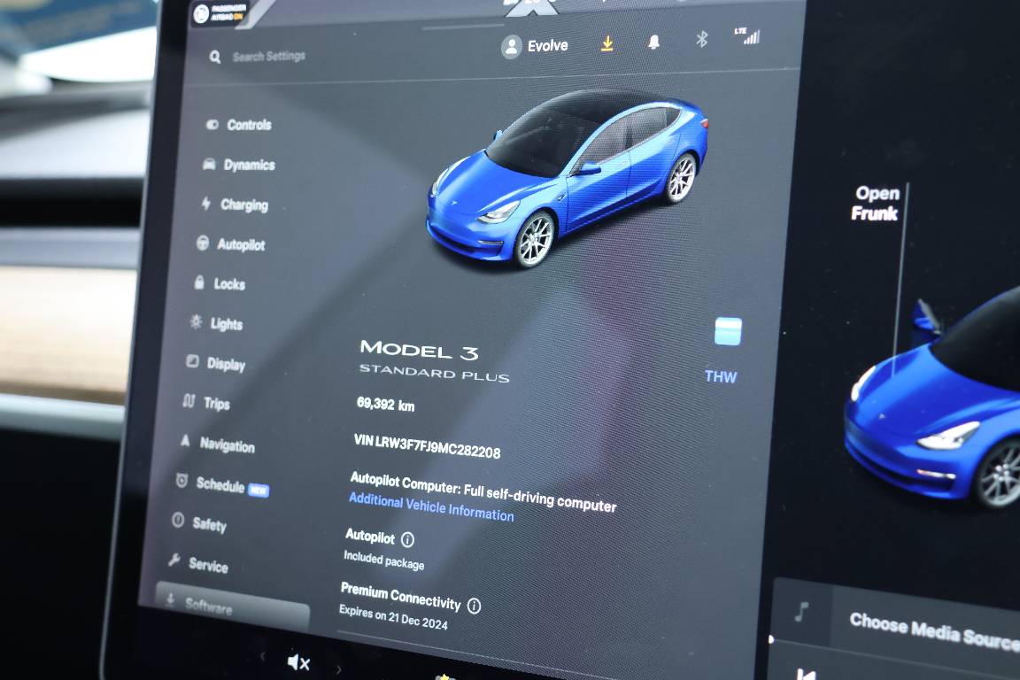 2021 Tesla Model 3 STANDARD RANGE PLUS RWD