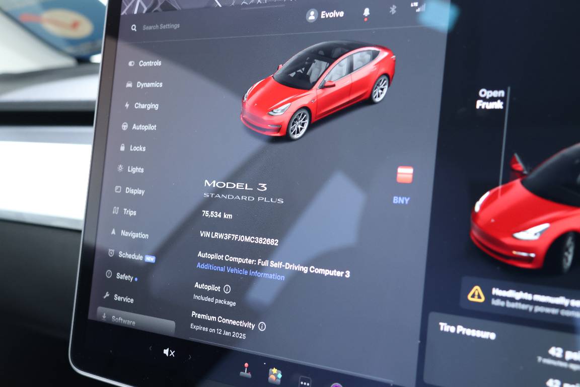 2021 Tesla Model 3 STANDARD RANGE PLUS RWD