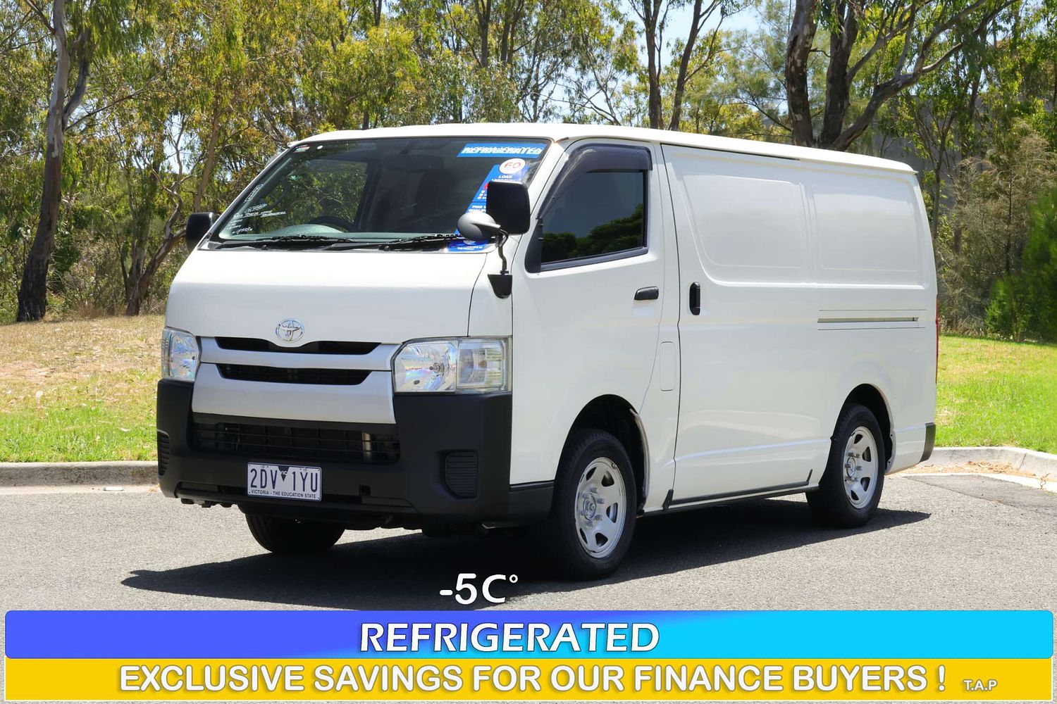 2013 Toyota Hiace REFRIGERATED -5C