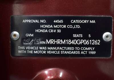 2015 HONDA CR-V VTI-L (4X2)
