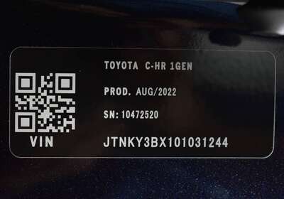 2022 TOYOTA C-HR GXL (2WD)