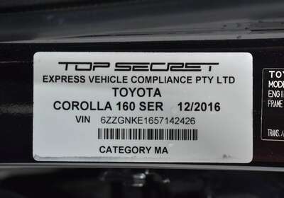 2017 TOYOTA COROLLA AXIO 1.5L HYBRID 5 SEATER