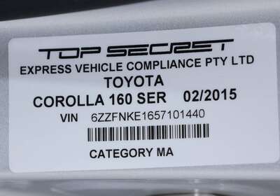 2015 TOYOTA COROLLA FIELDER 1.5L HYBRID