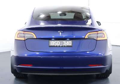 2021 TESLA MODEL 3 STANDARD RANGE PLUS RWD