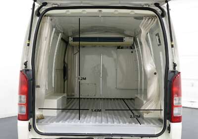 2013 TOYOTA HIACE KDH201 FREEZER AUTO -22C