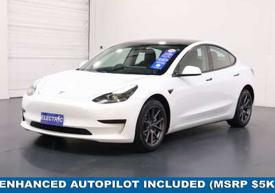 2021 TESLA MODEL 3 STANDARD RANGE PLUS RWD