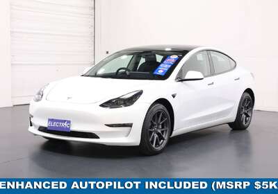 2021 TESLA MODEL 3 STANDARD RANGE PLUS RWD