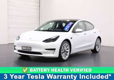 2021 TESLA MODEL 3 STANDARD RANGE PLUS RWD