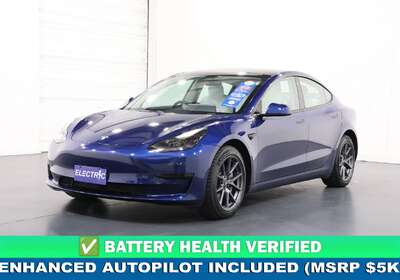2021 TESLA MODEL 3 STANDARD RANGE PLUS RWD