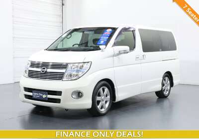 2008 NISSAN ELGRAND HIGHWAY WAGON