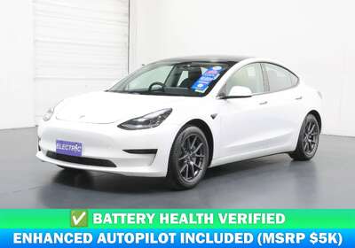 2020 TESLA MODEL 3 STANDARD RANGE RWD