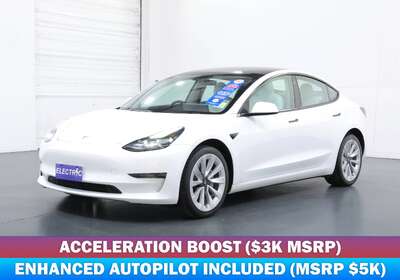 2022 TESLA MODEL 3 LONG RANGE AWD
