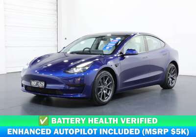 2021 TESLA MODEL 3 STANDARD RANGE PLUS RWD