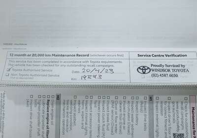 2022 Toyota Hilux SR