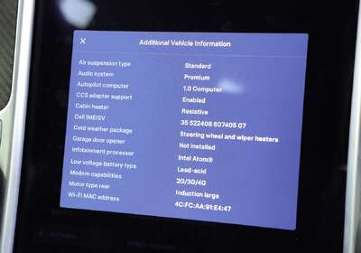 2015 Tesla Model S 85