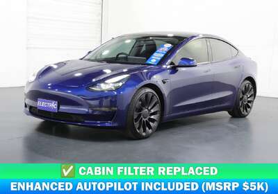 2021 Tesla Model 3 PERFORMANCE