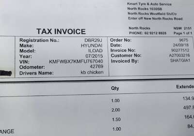 2015 Hyundai iLoad Refrigerated -5C