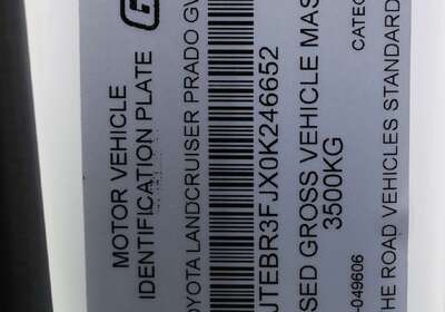 2022 Toyota Landcruiser Prado GXL