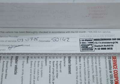 2016 Holden Captiva LS