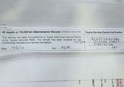 2013 Toyota Corolla Ascent