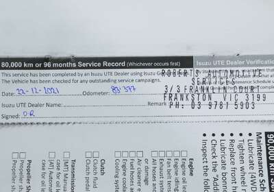 2017 Isuzu MU-X LS-U 4x2